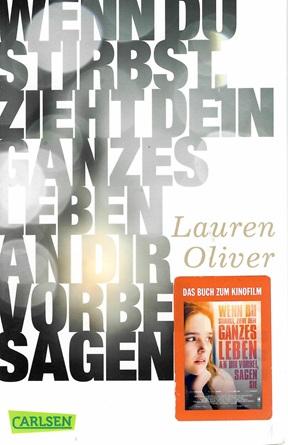 Oliver, Wenn du stirbst, zieht dein ganzes Leben an dir vorbei, sagen sie.