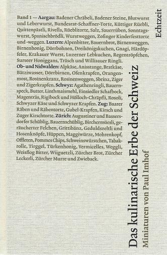 Imhof, Das kulinarische Erbe der Schweiz.