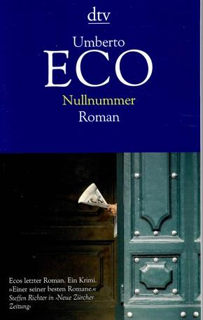 Eco, Nullnummer.