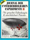Scherr, Journal der unwiederholbaren Experimente
