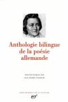 Lefebvre, Anthologie bilingue de la poésie allemande