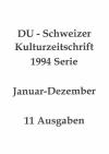 Nur Du - Hefte\DU - Serie Schrank-Register\DU - Serie 1994, 1-11