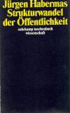 Habermas, Strukturwandel der Öffentlichkeit.